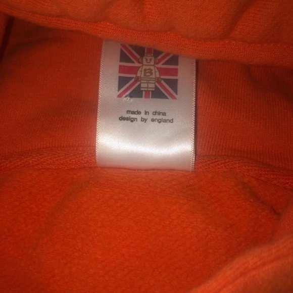 K-pop Bee Lego Man Orange Hoodie Sweatshirt - Picture 7 of 10